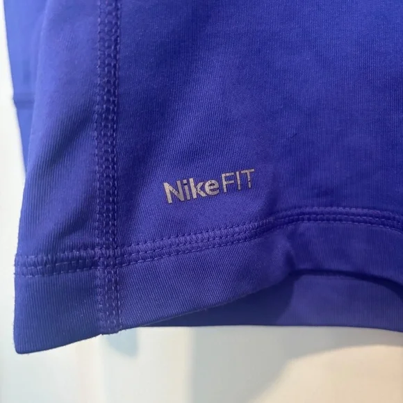 Nike Pro NikeFit MicroFleece Quarter Zip Athletic Top - Picture 4 of 12